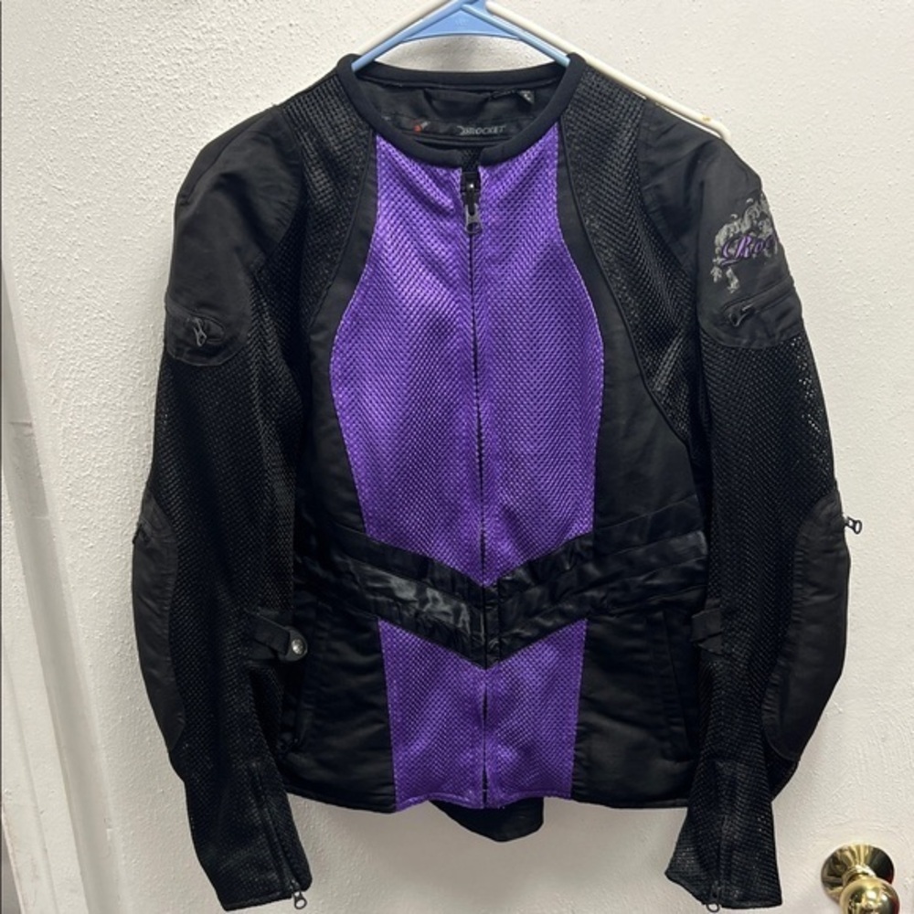 Joe Rockett mesh racing jacket with adjustable straps